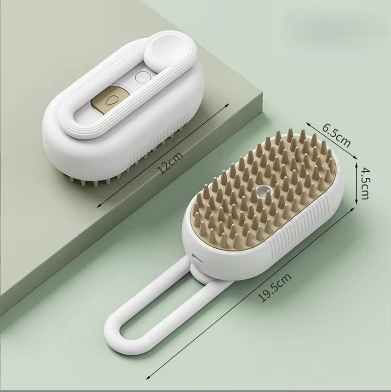 Pet Grooming Comb – Rechargeable Spray & Hair Removal