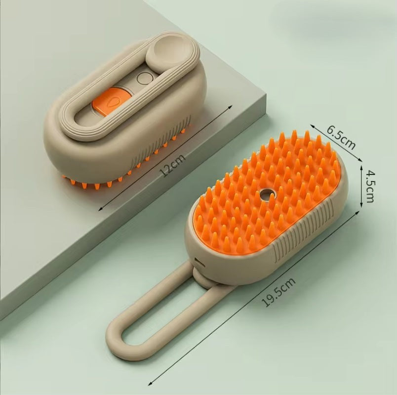 Pet Grooming Comb – Rechargeable Spray & Hair Removal